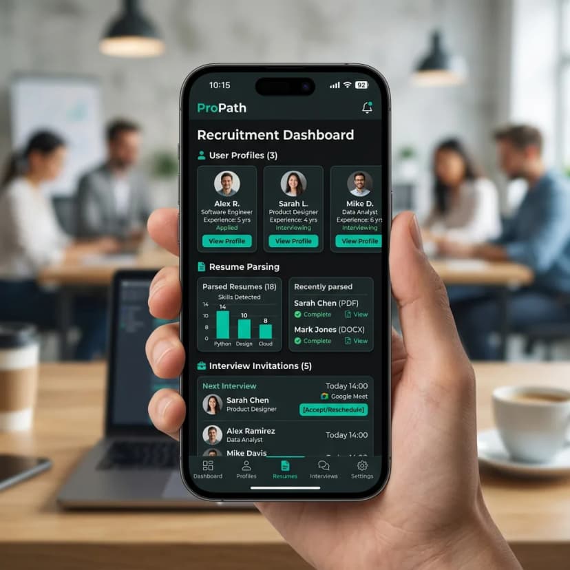 Jamestry Job Portal Platform