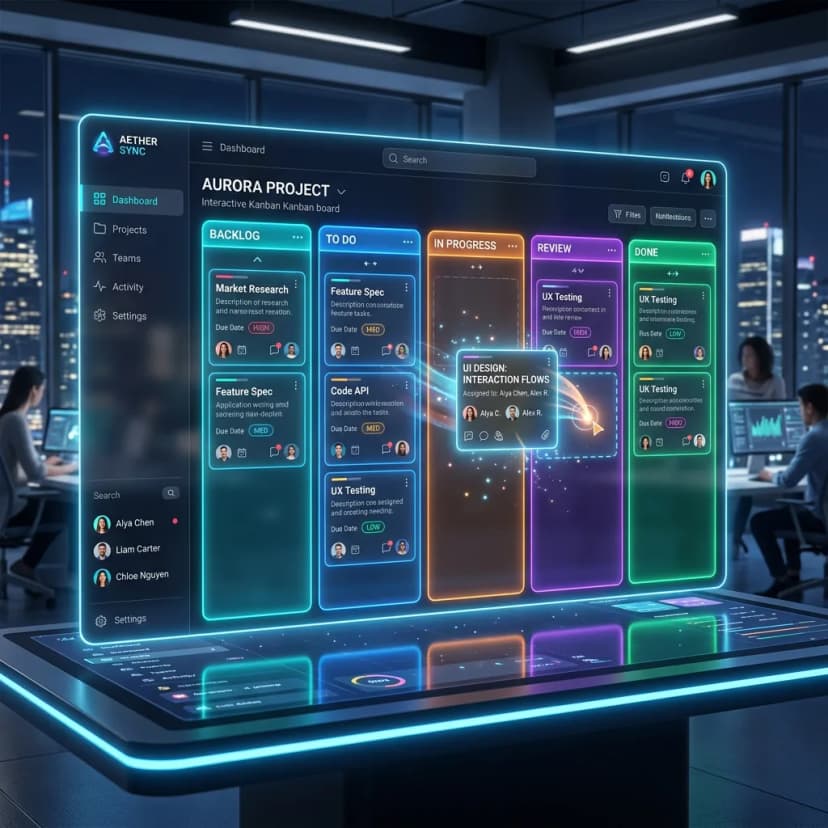 TaskFlow - Collaborative Kanban Board