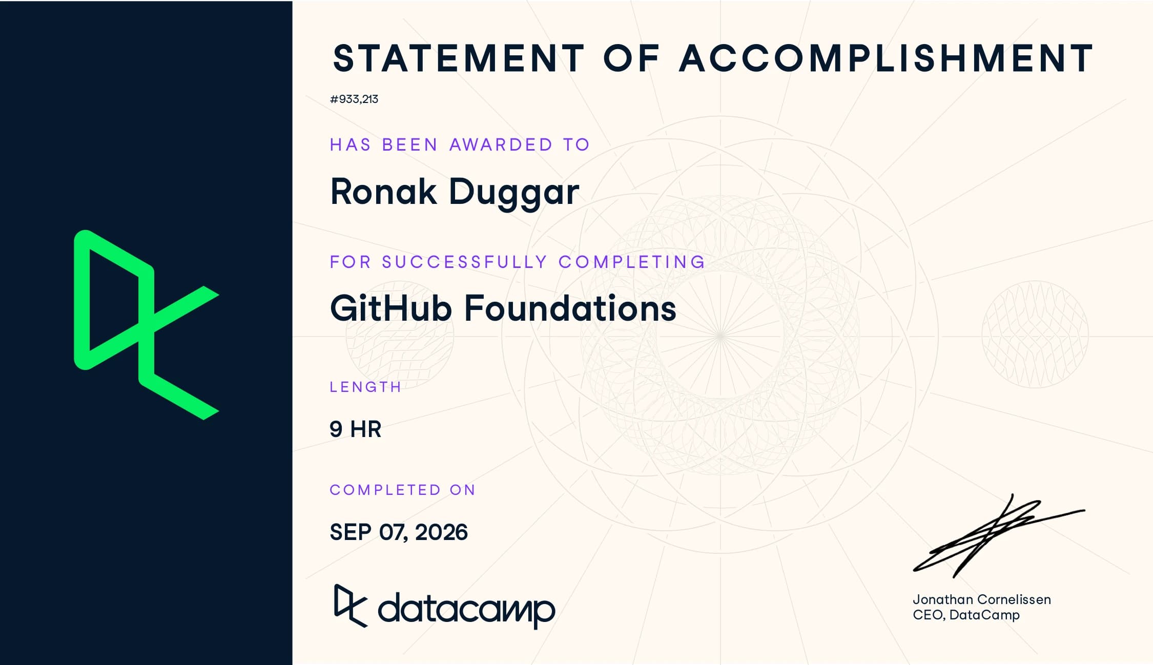 GitHub Foundations Certification