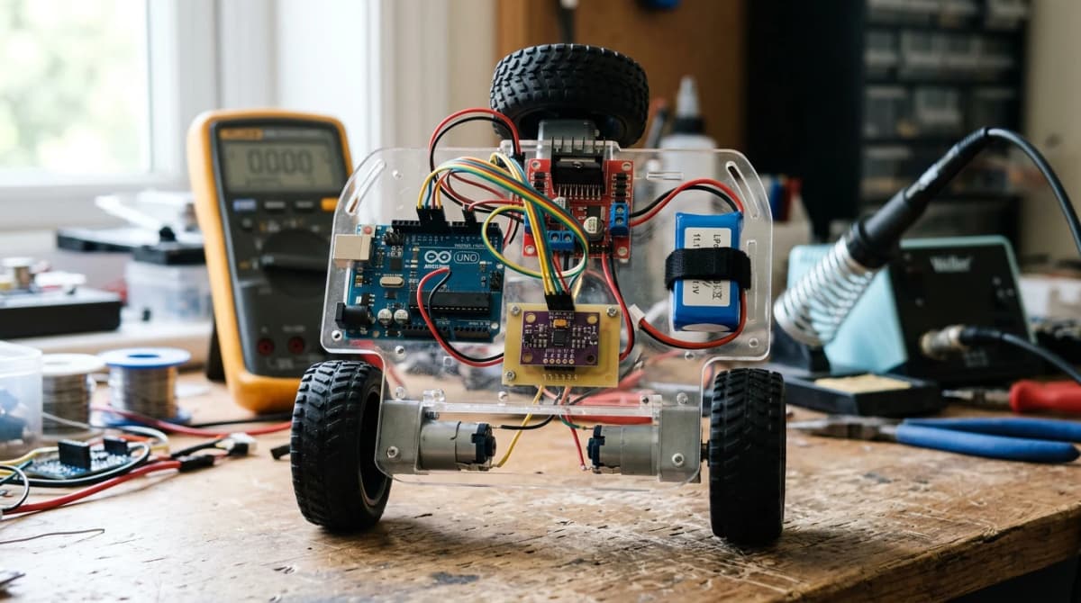 Self-Balancing Dynamic Robot