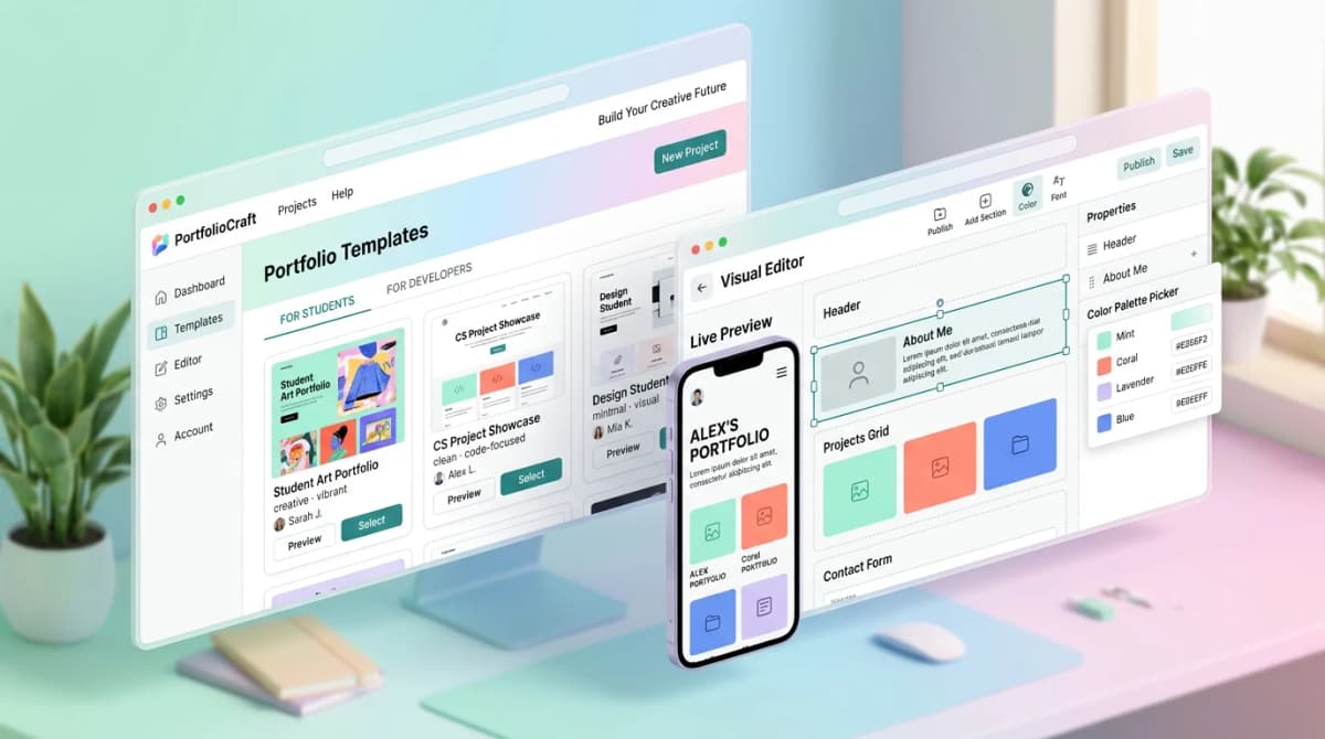 Multiple Portfolio Website SaaS Platform